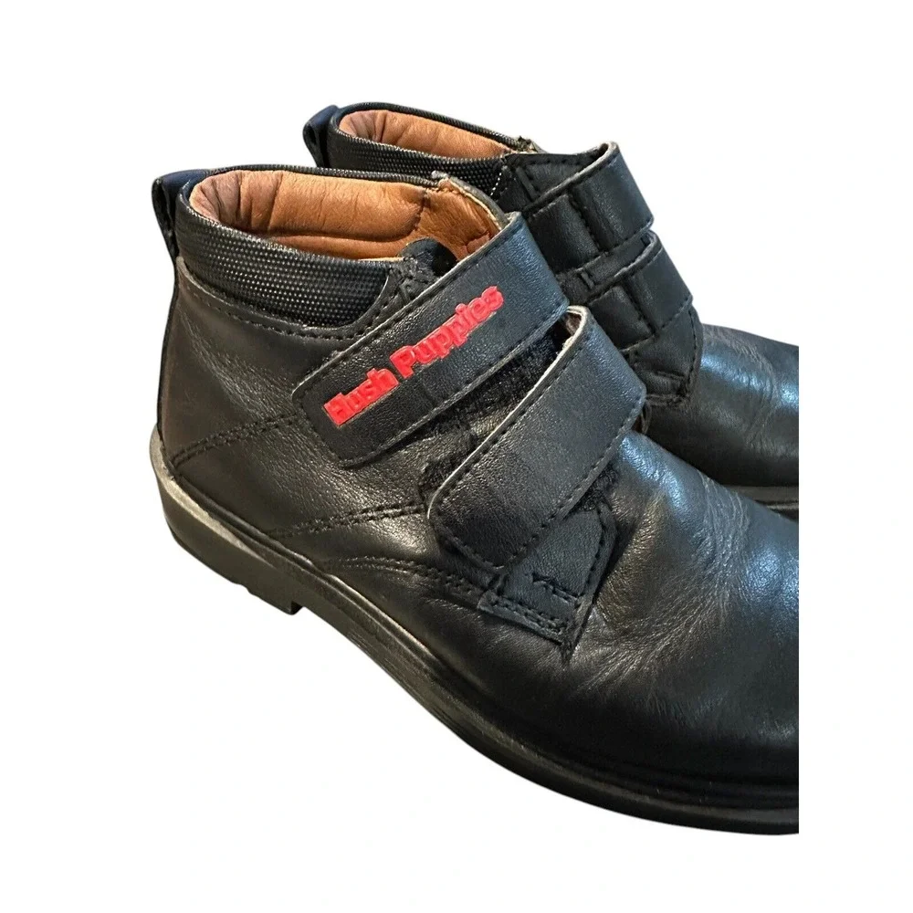 Hush Puppies Kids Unisex Leather Shoe Boot Dress‎ Shoes - HP01156 Excellent Cond